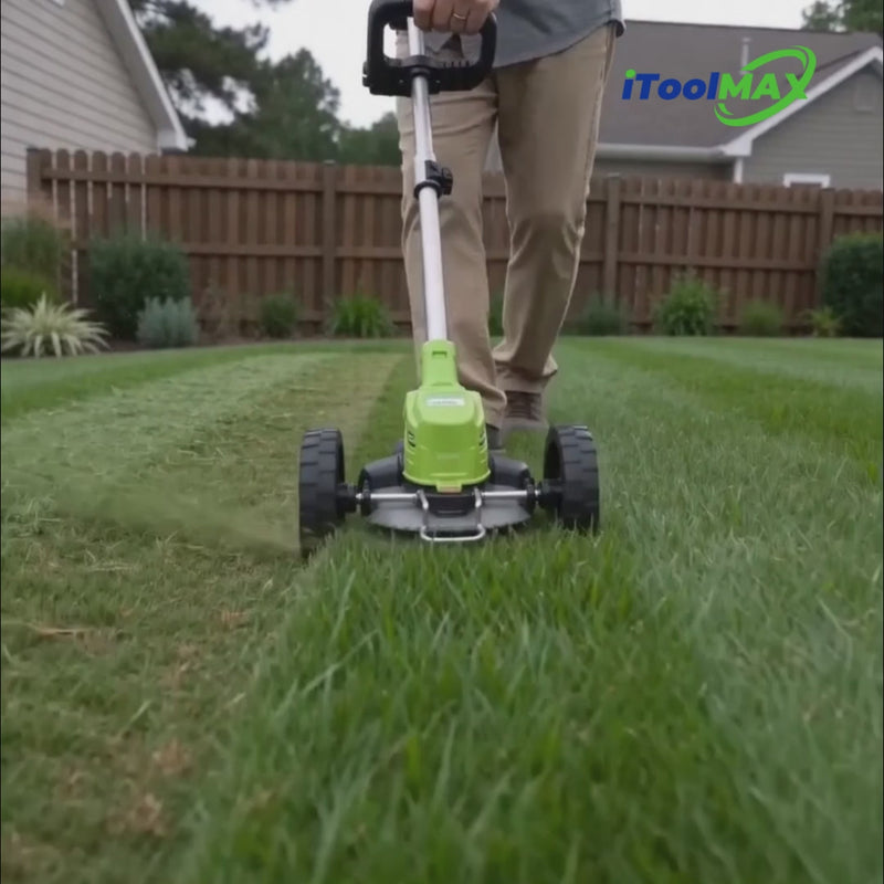 itoolmax 3 in 1 cordless grass trimmer ultra-lightweight