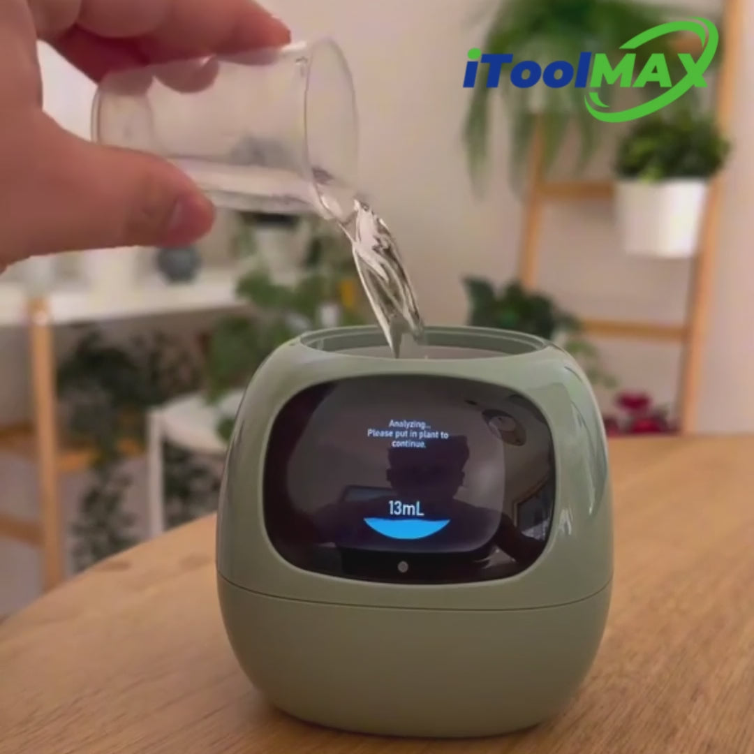 Cargar video: itoolmax smart plant pot with app remote control video show