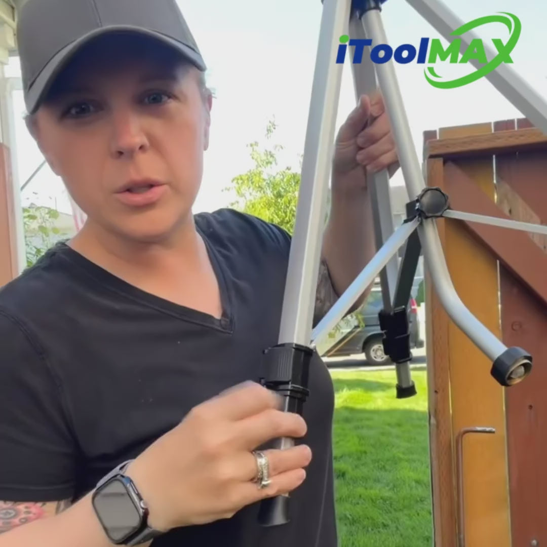 Load video: itoolmax impact tripod sprinkler video