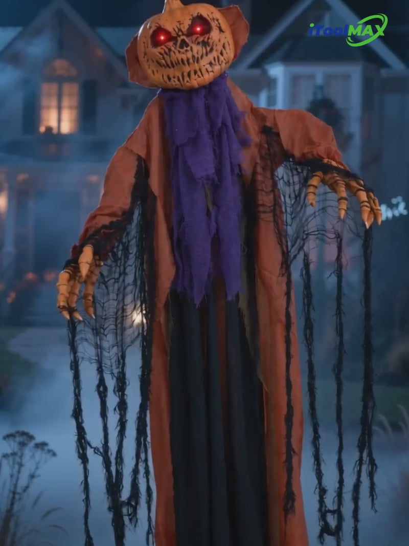 itoolmax halloween pumpkin ghost video