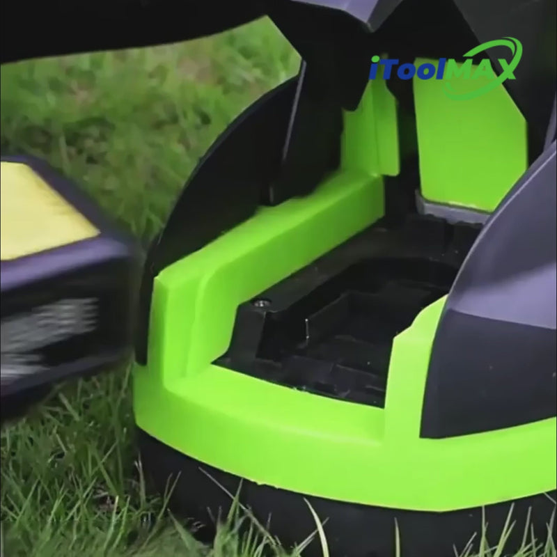 itoolmax small cordless lawn mower