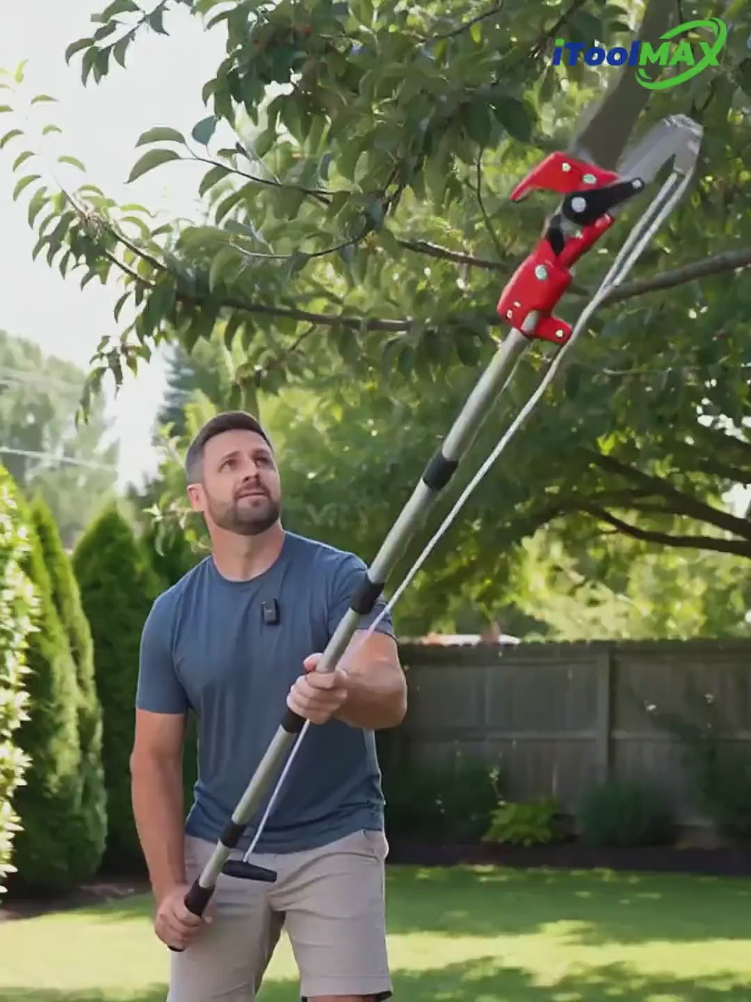 Video laden: itoolmax 2 in 1 tree trimmer video