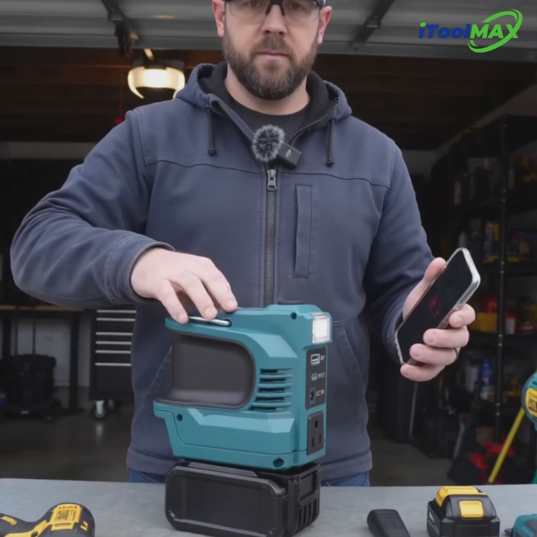 Cargar video: itoolmax 220w portable power inverter video