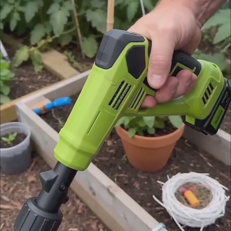 itoolmax Cordless Tiller Cultivator