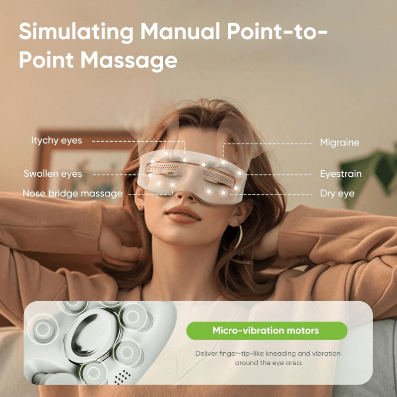 smart eye massager heat and cooling prefessional itoolmax