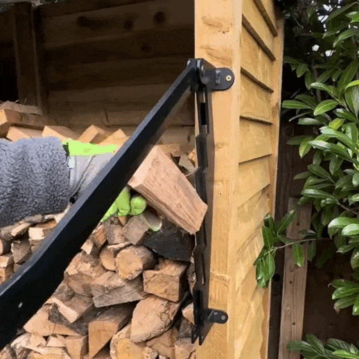 Wall Mount Steel Firewood Splitter Kindling Wood Cracker Cutting Tool for  Home