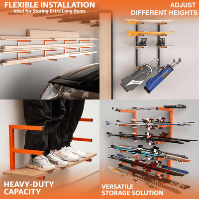 Wall Mounted Steel Storage Rack – itoolmax