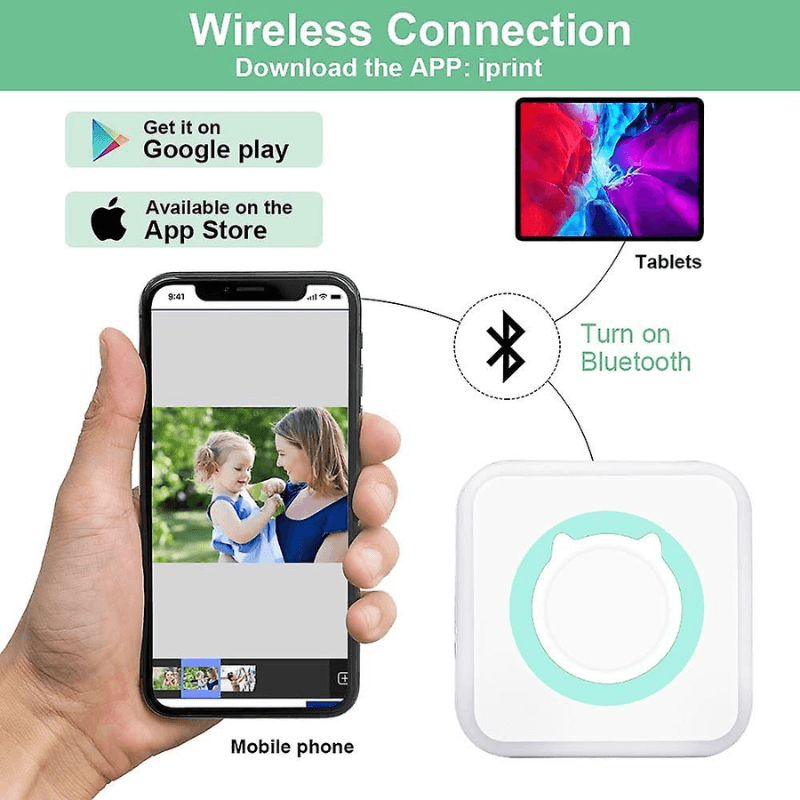 wireless thermal printer itoolmax