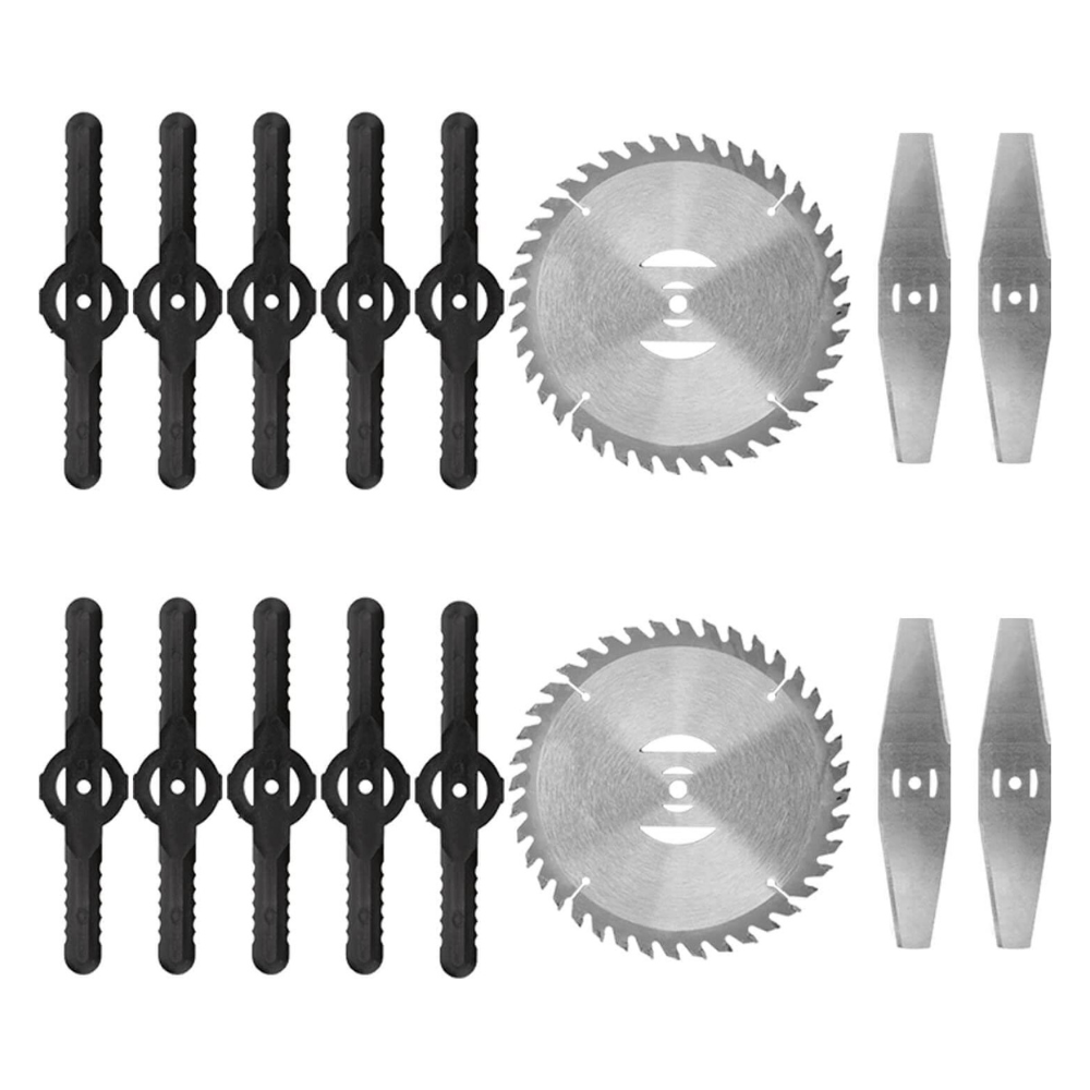 Grass Gator 4690 3-Pack Replacement Extra Heavy Duty Brush Cutter Blade For Grass Trimmer Head Model 4680, Black Solid Steel : String Trimmer Accessories