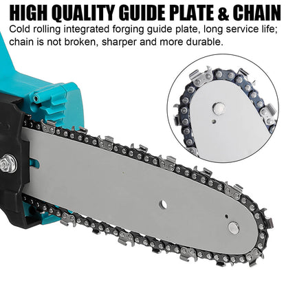 8" & 10" Electric Cordless Chainsaw with 2x Batteries - itoolmax