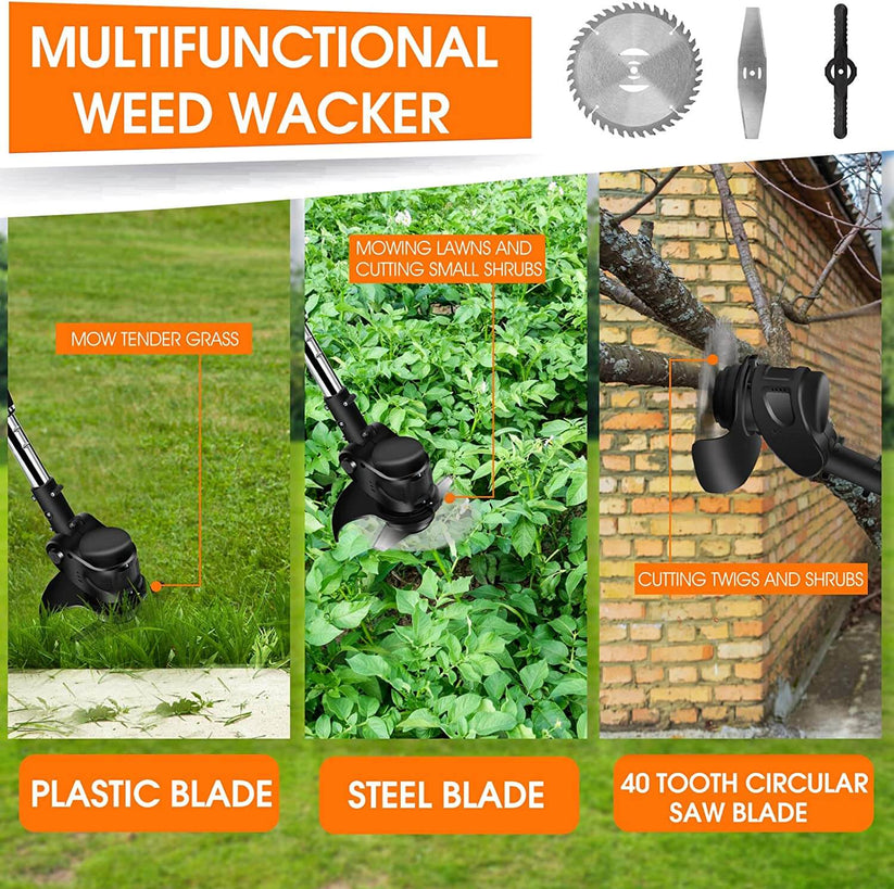 16PCS Grass Trimmer Replacement Blades itoolmax